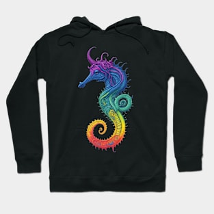 seahorse design Hoodie